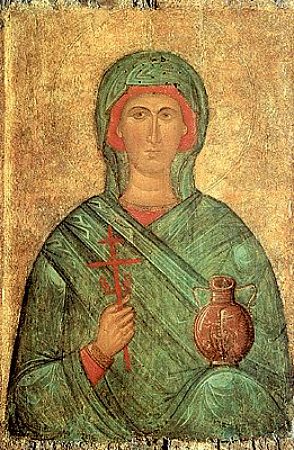 The
GreatMartyr Anastasia the Alleviatrix-of-Captives (Uzoreshitel'nitsa)